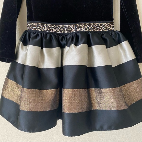 Sweet Heart Rose Toddler Long Sleeve Dress - Picture 3 of 7